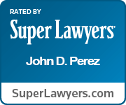 Rated By Super Lawyers | John D. Perez | SuperLawyers.com
